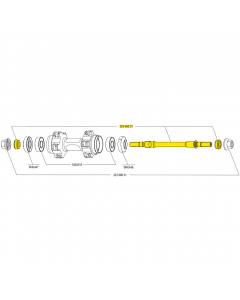 ΑΞΟΝΑΣ MAVIC ELLIPSE ΟΠΙΣΘΙΟΣ 32386201