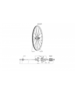 ΑΚΤΙΝΕΣ MAVIC KSYRIUM EQUIPE S 278mm DRIVE SIDE