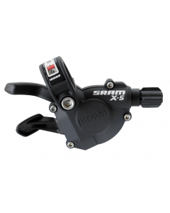 ΛΕΒΙΕ ΤΑΧΥΤΗΤΩΝ SRAM X-5 9 ΤΑΧΥΤΗΤΩΝ ΔΕΞΙ ΜΑΥΡΟ
