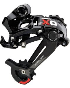 ΣΑΣΜΑΝ ΟΠΙΣΘΙΟ SRAM X-0 TYPE 2 013 10 ΤΑΧΥΤΗΤΩΝ SHORT CAGE ΚΟΚΚΙΝΟ
