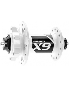 ΚΕΝΤΡΟ ΕΜΠΡΟΣΘΙΟ SRAM MTB X-9 6-BOLT DISC 28H 100MM ΛΕΥΚΟ