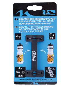 ΒΑΣΗ ΔΙΠΛΗΣ ΠΑΓΟΥΡΟΘΗΚΗΣ M-WAVE ΜΑΥΡΟ 340015