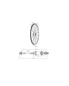 ΑΚΤΙΝΕΣ MAVIC KSYRIUM ELITE S ΕΜΠΡΟΣΘΙΕΣ