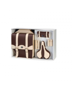 ΚΙΤ ΑΞΕΣΟΥΑΡ MONTE GRAPPA SMG ΚΡΕΜ ΜΕ ΣΚΟΥΡΟ ΚΑΦΕ/ΚΡΕΜ