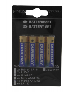 ΜΠΑΤΑΡΙΕΣ DUREDAY UM-3 AA ΑΛΚΑΛΙΚΕΣ 640822