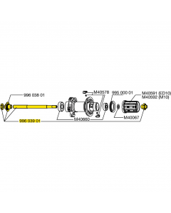 ΑΞΟΝΑΣ MAVIC ΟΠΙΣΘΙΟΣ ΚΟΥΡΣΑΣ ΓΙΑ ΜΠΛΟΚΑΖ 008