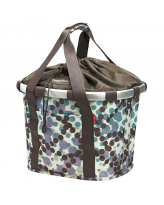 ΚΑΛΑΘΙ ΕΜΠΡΟΣΘΙΟ KLICKFIX BIKEBASKET RASTER DOTS MOK
