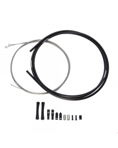 ΣΥΡΜΑ ΦΡΕΝΩΝ SRAM SLICKWIRE PRO ROAD 016 5mm ΕΣΩΤΕΡΙΚΟ ΚΑΙ ΕΞΩΤΕΡΙΚΟ ΚΙΤ ΜΑΥΡΟ