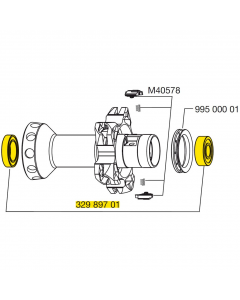 ΡΟΥΛΕΜΑΝ MAVIC QRMSL B9 ΟΠΙΣΘΙΑ