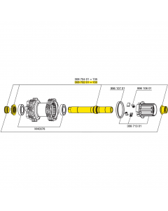 ΑΞΟΝΑΣ MAVIC DEEMAX ULTIMATE 012 ITS4 150mm ΣΕΤ