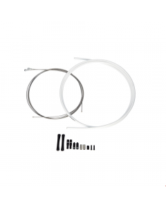 ΣΥΡΜΑ ΦΡΕΝΩΝ SRAM SLICKWIRE PRO ROAD 016 5mm ΕΣΩΤΕΡΙΚΟ ΚΑΙ ΕΞΩΤΕΡΙΚΟ ΚΙΤ ΛΕΥΚΟ