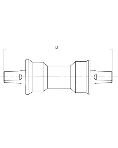 ΜΕΣΑΙΑ ΤΡΙΒΗ M-WAVE 136mm 359475
