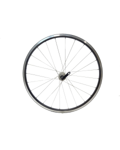 ΤΡΟΧΟΣ ΕΜΠΡΟΣΘΙΟΣ GIPIEMME NISI 24'' SINGLE RIM ΜΕ ΜΠΛΟΚΑΖ V-BRAKE ΜΑΥΡΟ