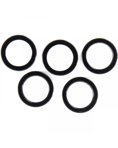 ΡΟΔΕΛΕΣ TRUVATIV CHAIN RING NUT SPACER KIT 2MM ALUMINUM BLACK QTY5