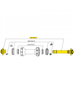ΑΞΟΝΑΣ MAVIC RSYS SLR/SL ΕΜΠΡΟΣΘΙΟΣ