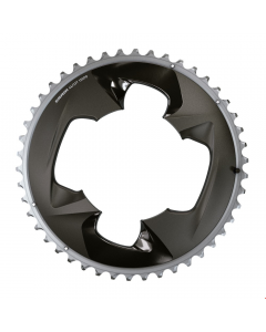 ΔΙΣΚΟΣ ΦΥΛΛΟ SRAM ROAD 46T 107BCD 2X12 FORCE POLAR GREY WITH COVER PLATE