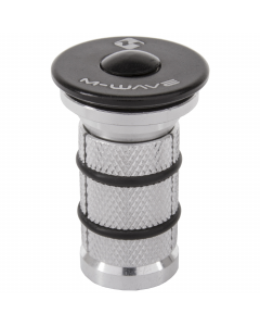 ΤΑΠΑ ΠΗΡΟΥΝΙΟΥ M-WAVE FORK FIX C 1-1/8'' ΜΑΥΡΟ/ΑΣΗΜΙ 390890