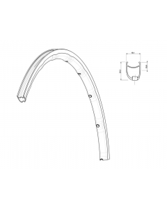 ΖΑΝΤΑ MAVIC KSYRIUM PRO EXALITH 017 ΟΠΙΣΘΙΑ