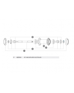 ΑΝΤΑΛΛΑΚΤΙΚΟ MAVIC ΚΑΠΑΚΙΑ ΚΕΝΤΡΟΥ AERO 9 SLOTS
