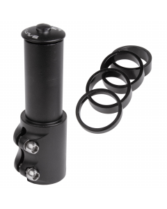 ΑΝΤΑΠΤΟΡΑΣ ΛΑΙΜΟΥ M-WAVE CP LIFT 1 1/8 115mm ΜΑΥΡΟ 400446