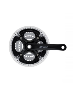 ΔΙΣΚΟΒΡΑΧΙΟΝΑΣ PROWHEEL 28/38/48T 170mm ΑΛΟΥΜΙΝΙΟΥ ΜΕ ΠΡΟΣΤΑΤΕΥΤΙΚΟ