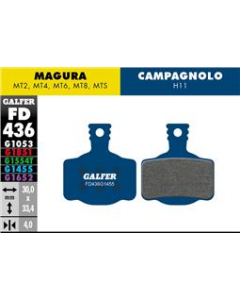 ΤΑΚΑΚΙΑ ΔΙΣΚΟΦΡΕΝΟΥ GALFER FD436 ROAD ΓΙΑ MAGURA MT2-4-6-8