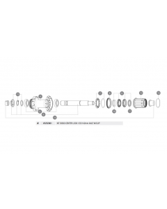 ΑΞΟΝΑΣ MAVIC ID360 CENTER LOCK 135/142mm
