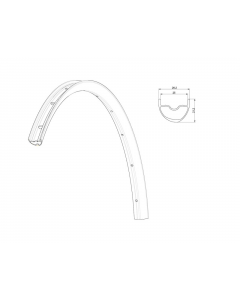 ΖΑΝΤΑ MAVIC CROSSMAX 29'' 019 ΕΜΠΡΟΣ/ΠΙΣΩ