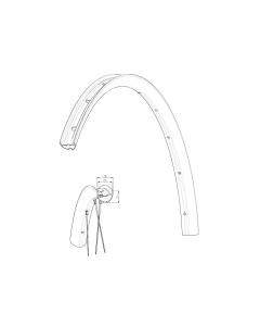 ΖΑΝΤΑ MAVIC CROSSMAX 29'' 022 ΕΜΠΡΟΣ/ΠΙΣΩ