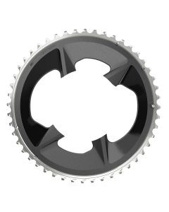 ΔΙΣΚΟΣ ΦΥΛΛΟ SRAM ROAD 48T 107BCD 2X12 RIVAL BLACK WITH COVER PLATE