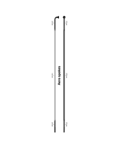ΑΚΤΙΝΑ ZIPP 260mm ΤΕΜΑΧΙΟ ΜΕ ΚΑΨΟΥΛΙ CX-SPRINT J-BEND EXTERNAL ΜΑΥΡΗ