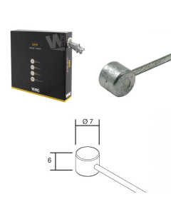 ΣΥΡΜΑ ΦΡΕΝΟΥ ΕΣΩΤΕΡΙΚΟ WAG ΒΑΡΕΛΙ INOX 1.5 x2100MM